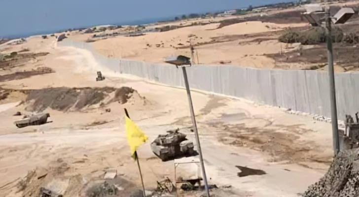 حدود قطاع غزة مع مصر