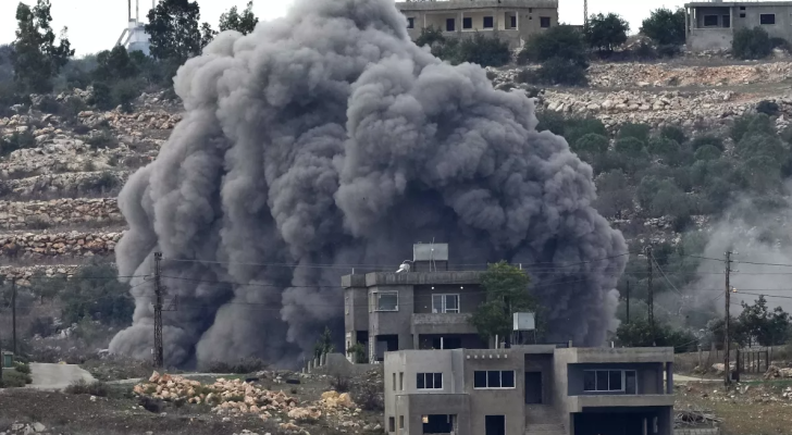 تصاعد أعمدة الدخان في جنوب لبنان