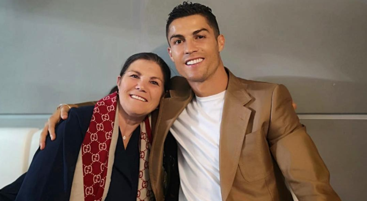 كريستيانو رونالدو ووالدته