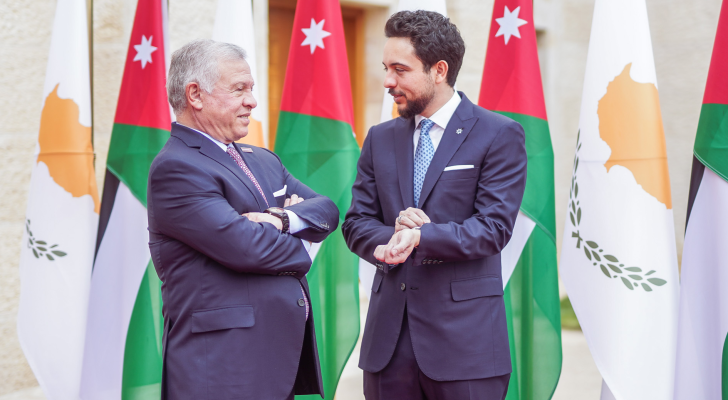 جلالة الملك وولي العهد