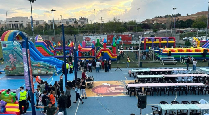 جانب من فعاليات مبادرة "شباب الخير " بالتعاون مع جمعية "أطفال غزة"