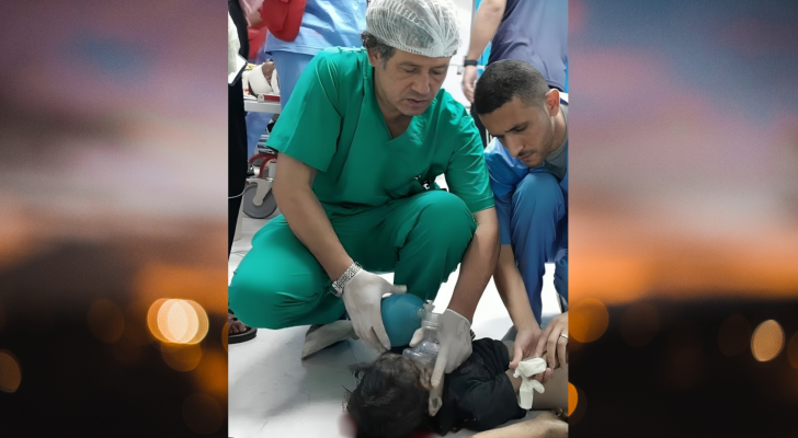 رئيس قسم العظام في مستشفى الشفاء الطبيب عدنان أحمد البرش