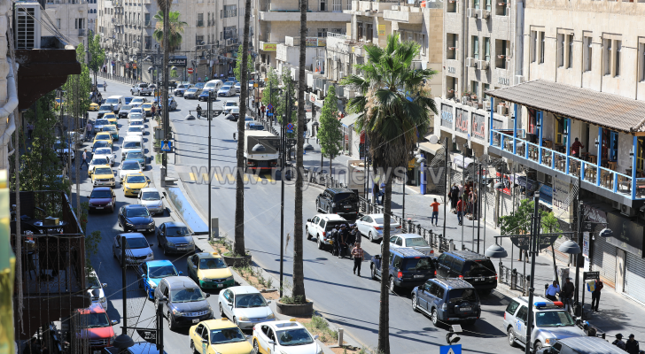 وسط البلد بالعاصمة عمان