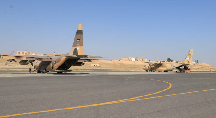 طائرات تابعة للجيش العربي