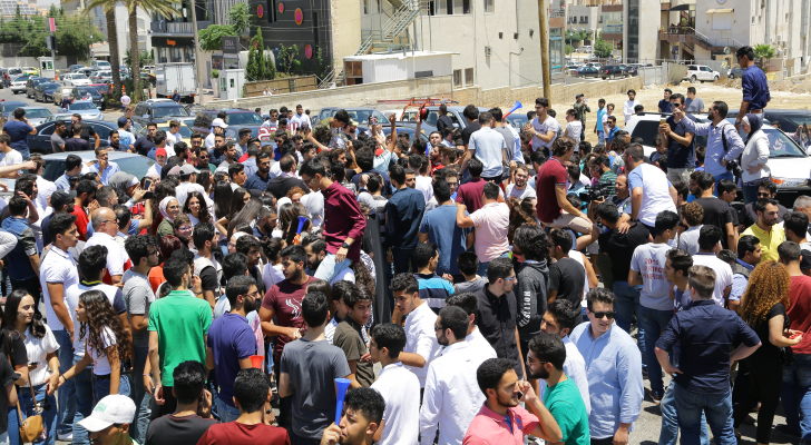 أردنيون في العاصمة عمان