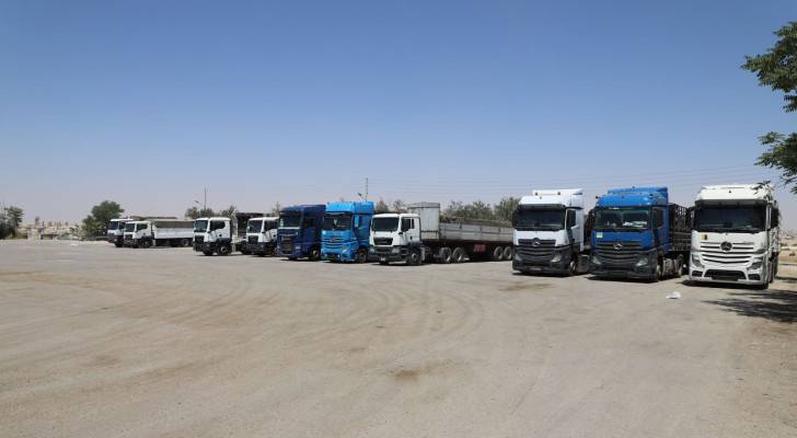 الأردن يسير قافلة مساعدات إلى شمال قطاع غزة
