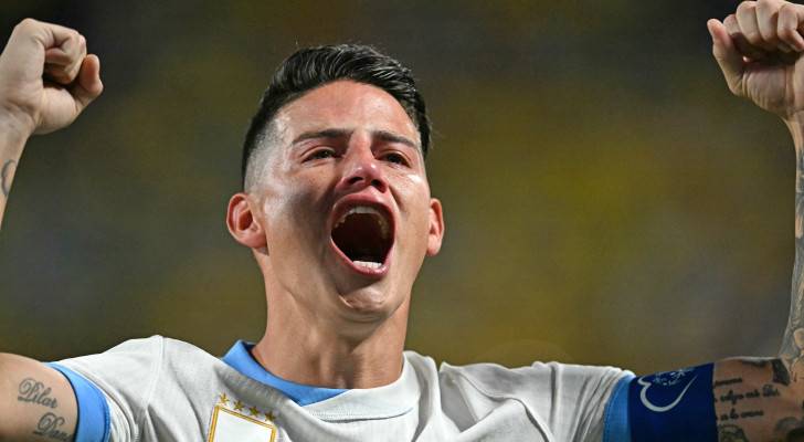 اللاعب الكولومبي خاميس رودريغيز