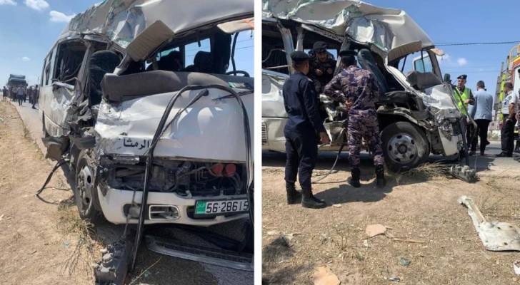 حادث سير في إربد