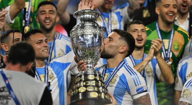 من تتويج منتخب الأرجنتين بلقب كوبا أمريكا
