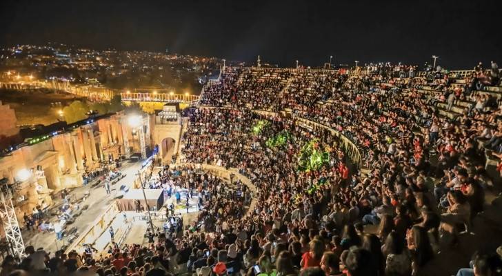 حفل سابق من مهرجان جرش