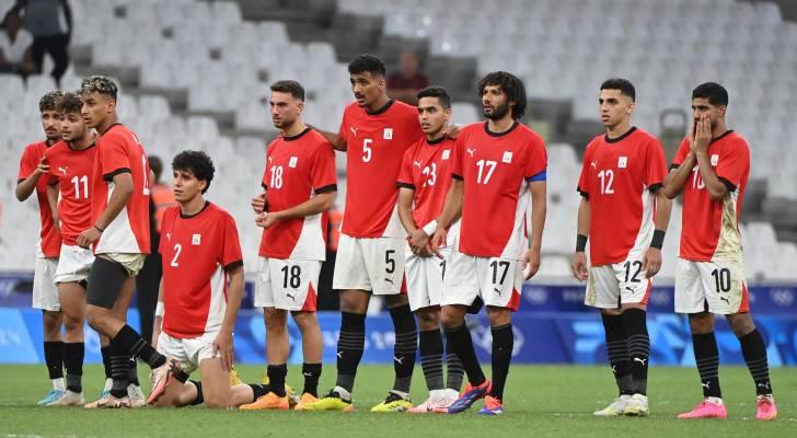لاعبو منتخب مصر