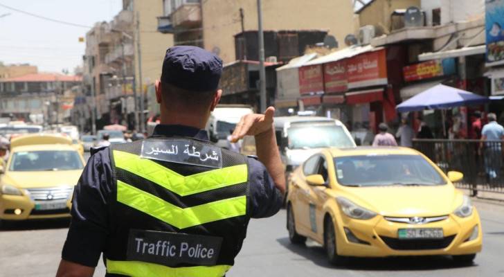 شرطي سير في العاصمة عمان