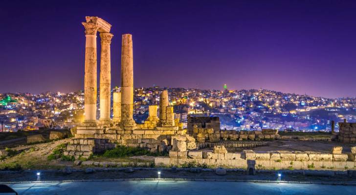 جبل القلعة في العاصمة عمان
