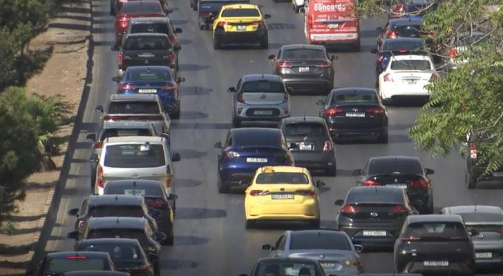 أزمة مرور في العاصمة عمان