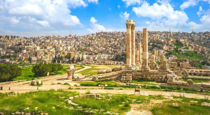 جبل القلعة في العاصمة عمان