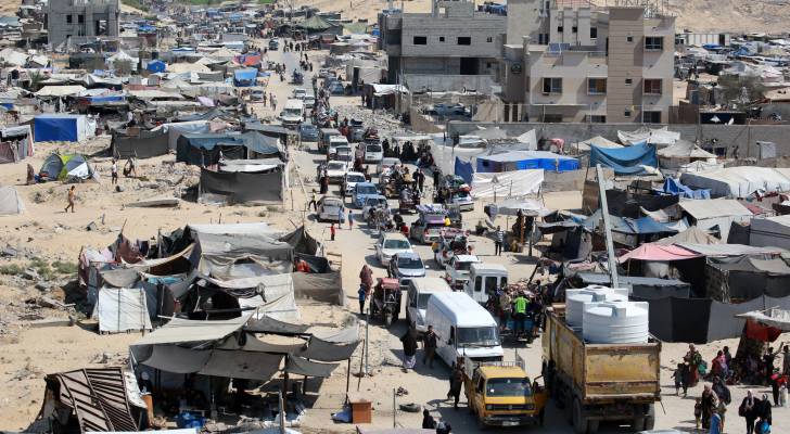 تهجير قسري لآلاف الفلسطينين في مناطق من قطاع غزة