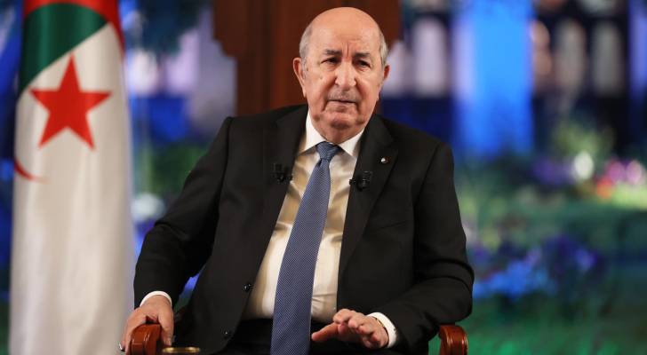 الرئيس الجزائري عبد المجيد تبون