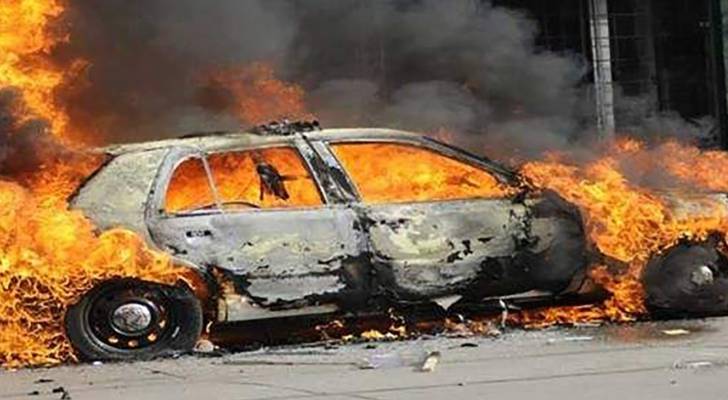 صورة أشريفية لانفجار سيارة