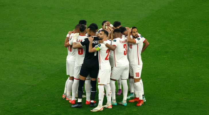 تشكيلة نشامى الأردن في مواجهة منتخب عمان