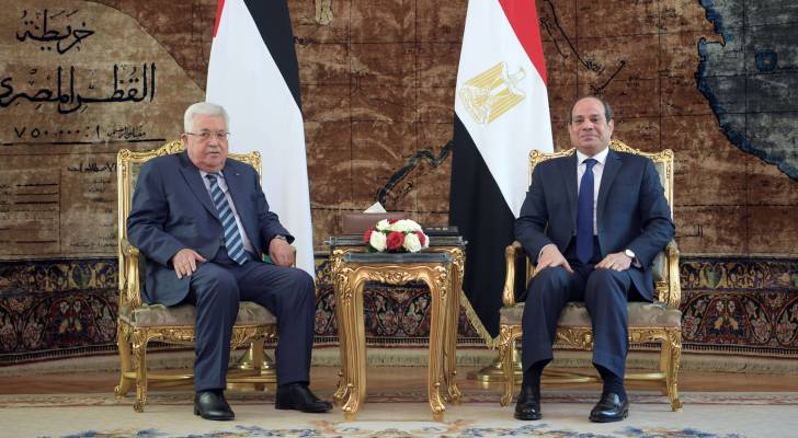 قضية غزة تتصدر لقاء عباس والسيسي