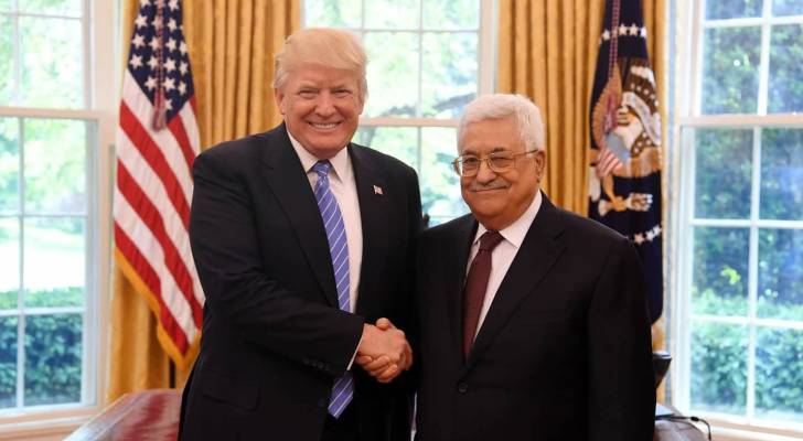 عباس يهنئ ترمب