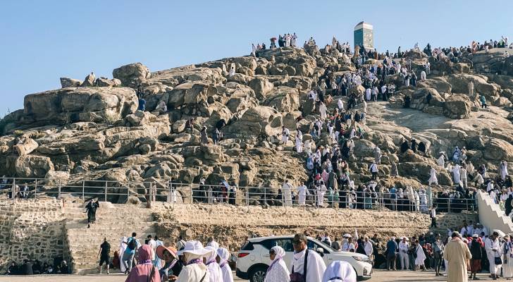 حجاج على جبل عرفة "أرشيفية"