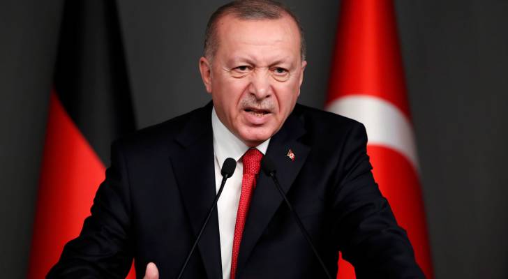 الرئيس التركي رجب طيب إردوغان