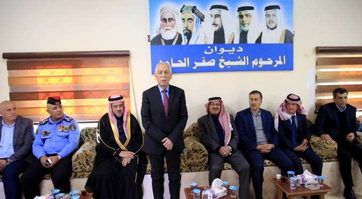 العيسوي يعزي عشيرتي الشوابكة والحامد
