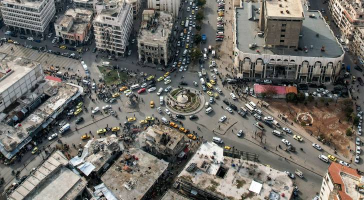 لقطة عامة للعاصمة السورية دمشق