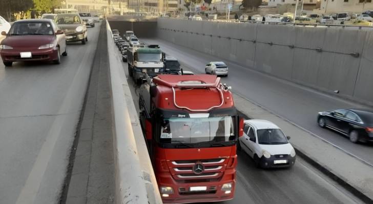 نفق صويلح باتجاه صافوط