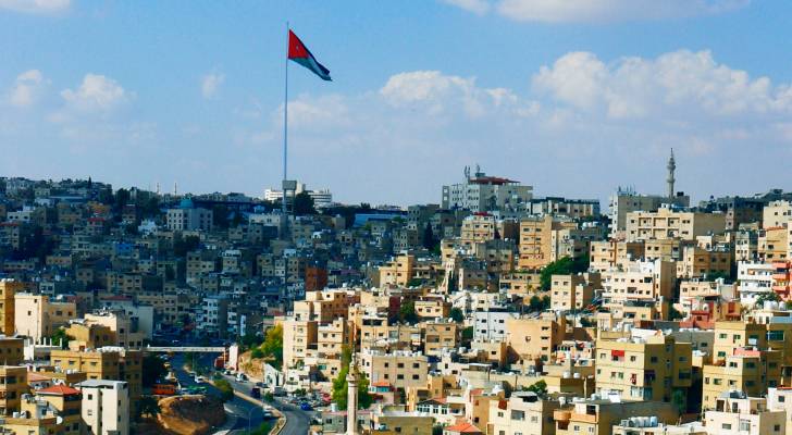 لقطة عامة للعاصمة عمان