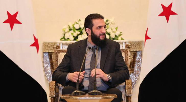 قائد الإدارة الجديدة في سوريا أحمد الشرع