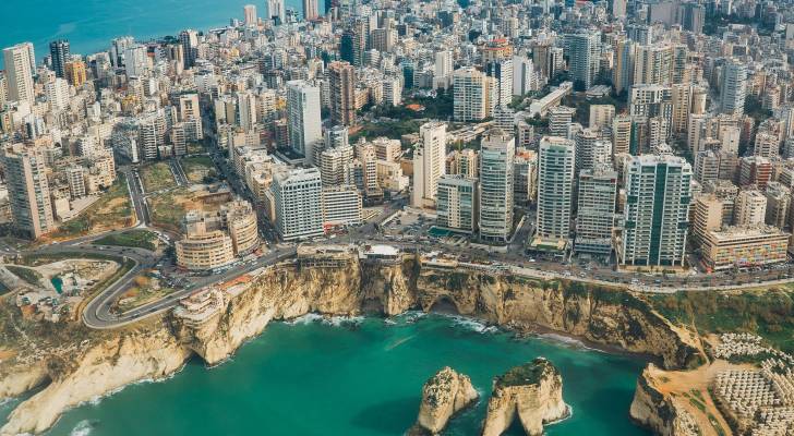 لقطة عامة للعاصمة بيروت