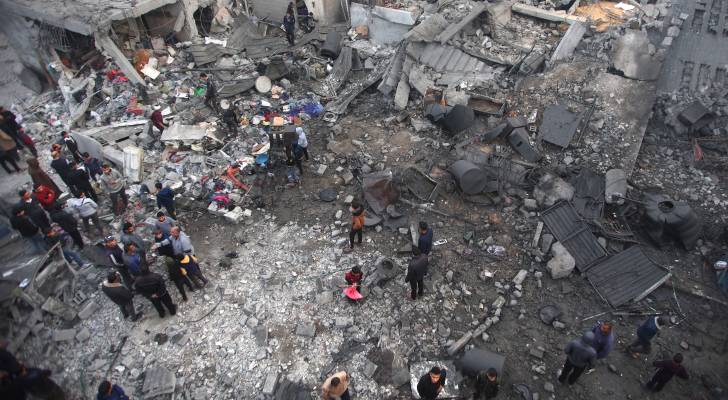 آثار الدمار في قطاع غزة