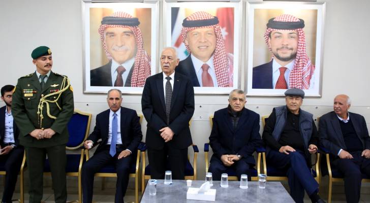 مندوبا عن الملك وولي العهد.. العيسوي يعزي الضمور