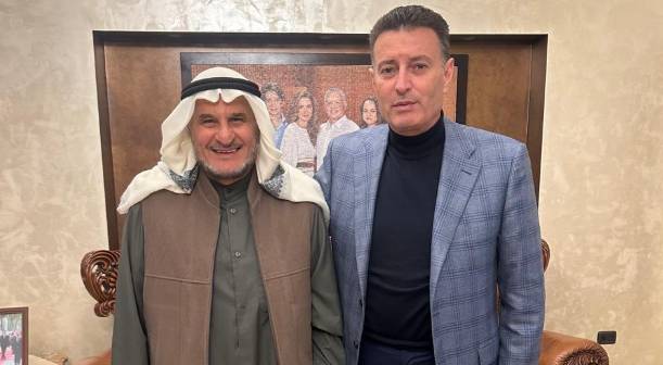 سعادة رئيس مجلس النواب الأردني يستقبل رجل الأعمال الكويتي مبارك المطوع