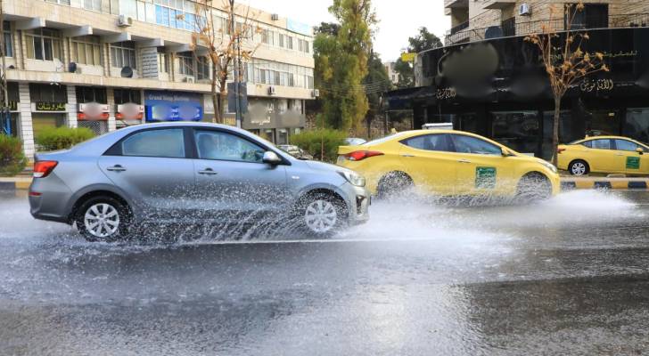 أجواء شتوية في العاصمة عمان
