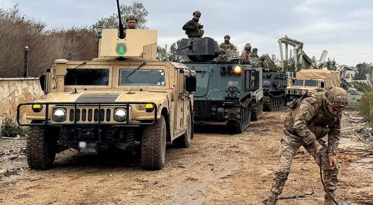 الجيش اللبناني: انتشار وحداتنا في بلدات رب ثلاثين وبني حيان وطلوسة في الجنوب بعد انسحاب الاحتلال