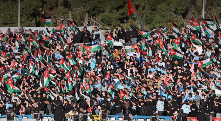 جماهير الفيصلي من المباراة