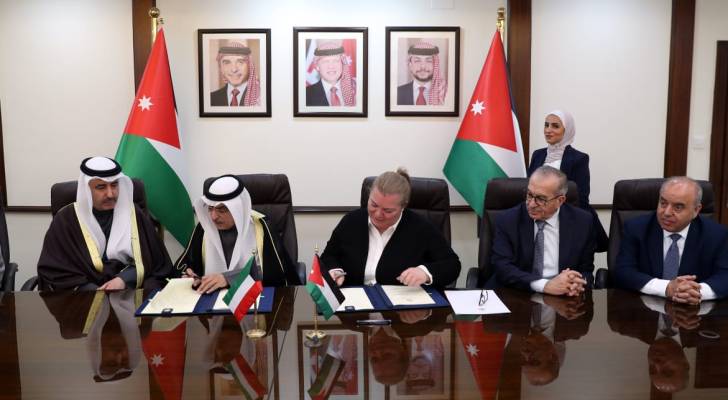 توقيع اتفاقيتين بين الأردن والكويت
