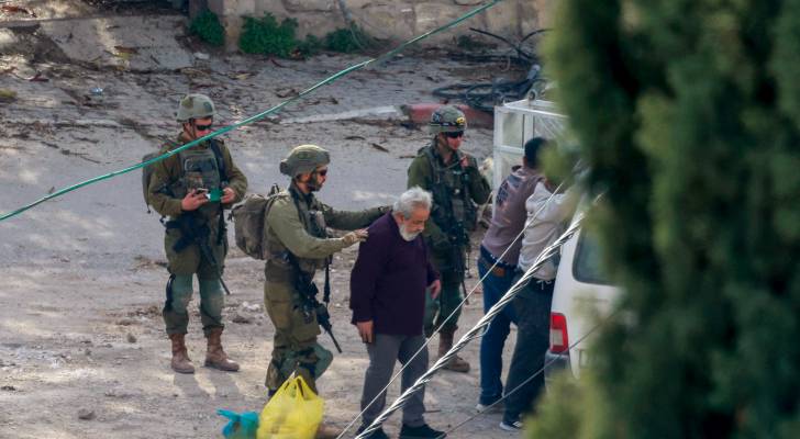 اعتقال فلسطينيين في الضفة الغربية - تعبيرية