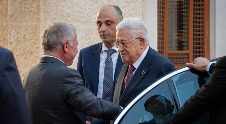 جلالة الملك عبدالله الثاني يستقبل ممثلي مجلسي أوقاف وكنائس القدس وشخصيات مقدسية بحضور الرئيس الفلسطيني