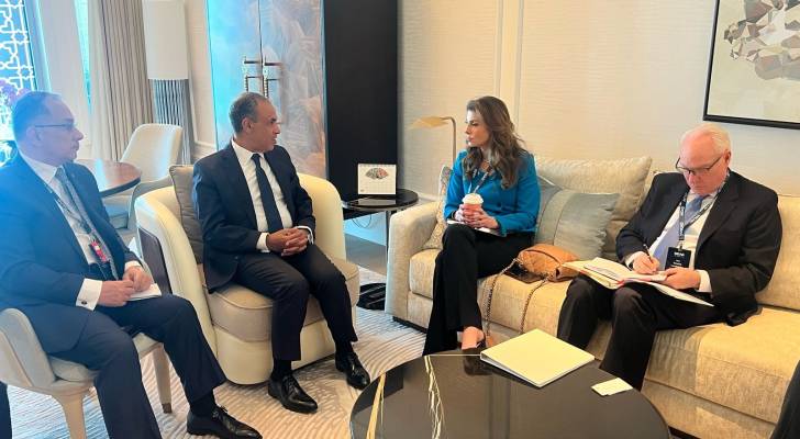 لقاء وزير الخارجية المصري، بدر عبد العاطي، مع نائبة المبعوث الأميركي للشرق الأوسط، مورغان أورتاغس