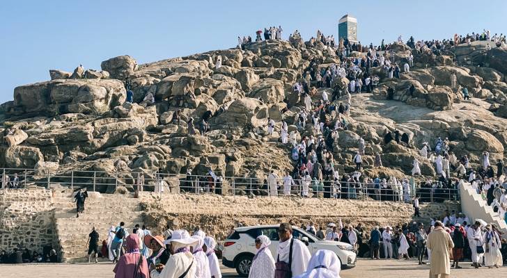 حجاج على جبل عرفات "أرشيفية"