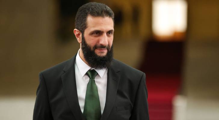 الرئيس السوري أحمد الشرع