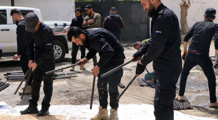 ضبط حبوب كبتاغون مخبأة داخل قضبان حديد في اللاذقية "سانا"