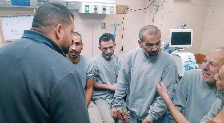 أسرى مفرج عنهم من قطاع غزة