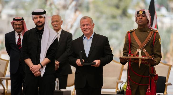 جلالة الملك عبدالله الثاني وسمو ولي العهد الامير الحسين بن عبدالله الثاني - أرشيفية