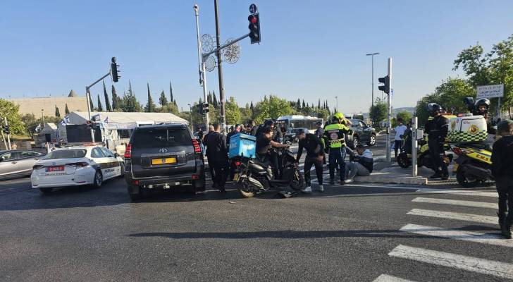 موكب نتنياهو يتعرض لحادث قرب القدس