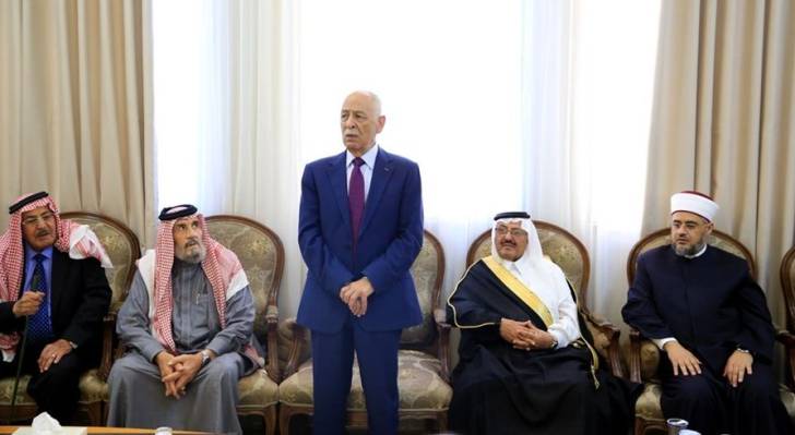 مندوبا عن الملك وولي العهد.. العيسوي يعزي الشهوان والعمري وآل هلال